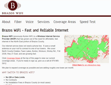 Tablet Screenshot of brazoswifi.com